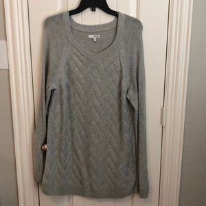Oversized Cable-Knit Sweater